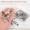 sourcing map 100Pcs Picture Frame Turn Button, Frame Backing Fasteners