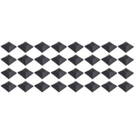 (32 Pack) New Wood Fence Post Black Caps 6X6 (5 5/8") Pressure Treated Wood Made In USA (32)