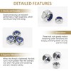 182 Pieces 304 Stainless Steel Lock Nuts, Kindroufly 5 Sizes