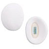 earbags Ear Warmers Standard, Pure White, M, Fleece