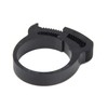 ToolNerds Black Nylon Hose Clamp 38-41mm