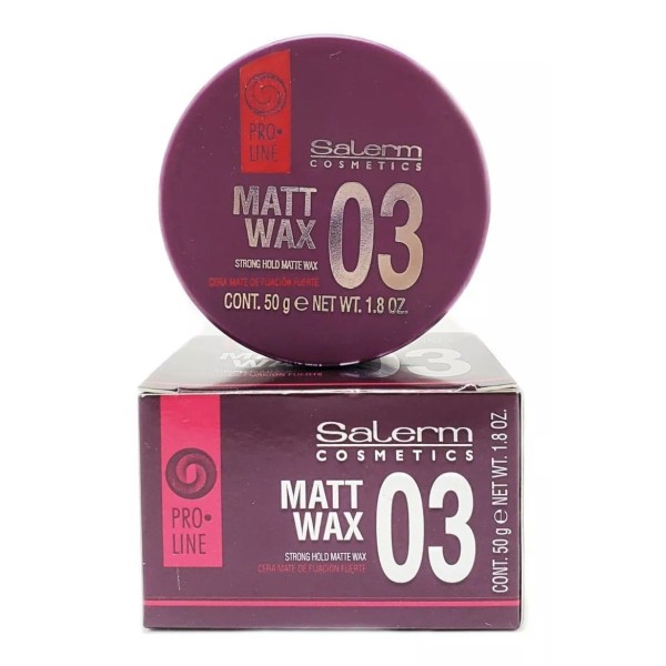 Salerm Cosmetics Cera Salerm Matt Wax Fijación Fuerte 50gr + Envío Gratis