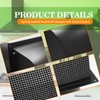 10 Inch Black Hooded Wall Vent Cover with Screen and