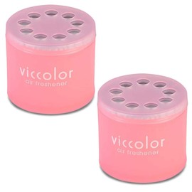 2-pack Viccolor Angel Snow (Luxurious Floral Fruity Blend Complemented by Amber And Vanilla Scent) Luxury Air Freshener JDM Genuine Diax Japan for Home/office/ Car/ Auto/ Rv