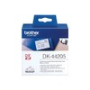 Brother DK44205 Removable White Paper