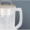 WUWFKUI Mixing Pitcher for Drinks, 2 Quart/ 64oz Plastic Water
