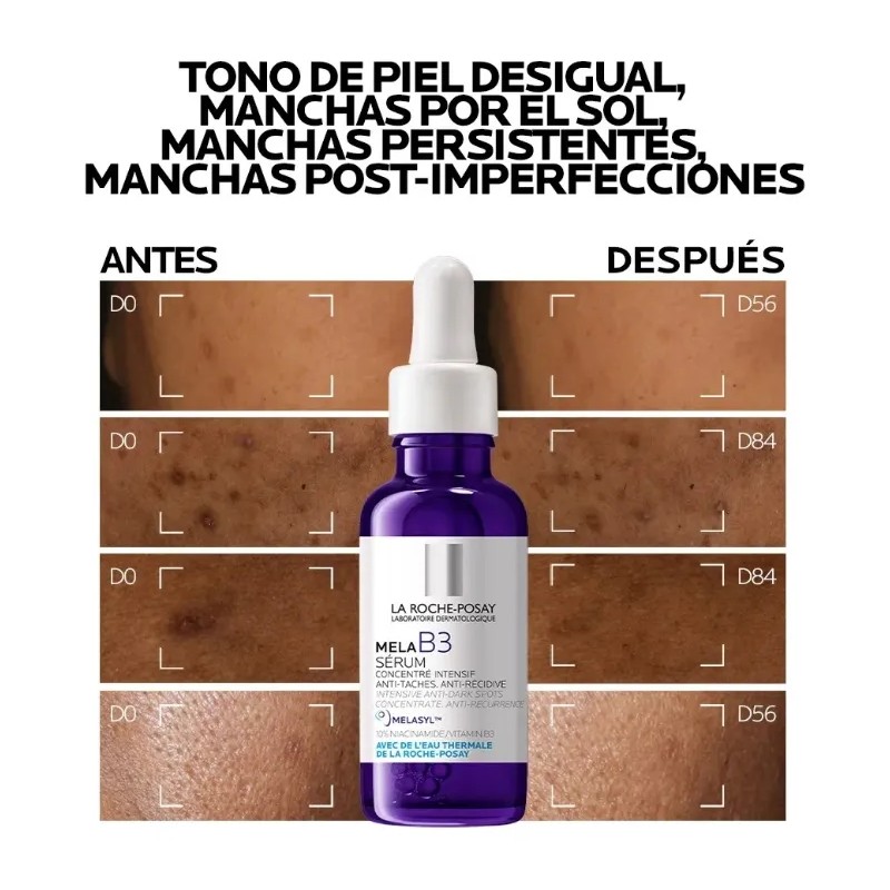 Sérum Concentrado Mela B3 Antimanchas 30ml Con Melasyl Y 10%