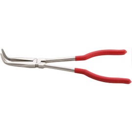 BGS Diy 412 | Bent Nose Pliers | extra long | bent 90° | 280 mm