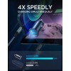 AINOPE Smallest 4.8A All Metal USB Car Charger Port, phones