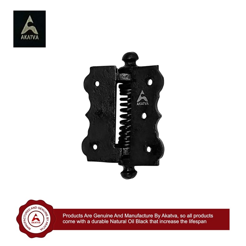 Akatva Self Closing Gate Hinges - Gate Closer Heavy Duty