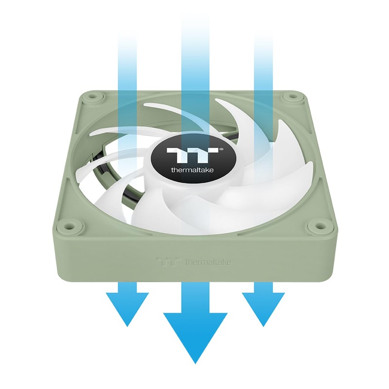 Thermaltake CT120 EX ARGB Sync PC Cooling Fan Matcha Green