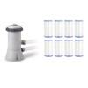 Intex Krystal Clear 530 GPH Easy Set Pool Cartridge Filter