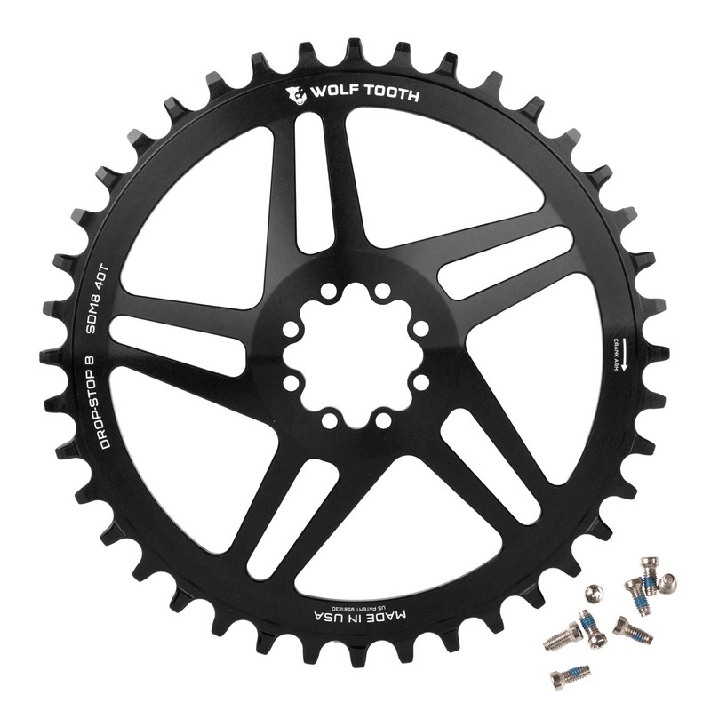 Wolf Tooth Direct Mount Chainrings for SRAM 8-Bolt 42t