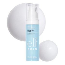 e.l.f. SKIN Hydrating Serum, Soothes & Protects Skin, Infused With Jojoba, Aloe, Vitamin E, Grape & Shea Butter, Vegan & Cruelty-Free, 1.01 Oz