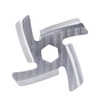 Meat Grinder Blade,Electric Mincer Blade Stainless Steel Cross Grinding Plate