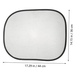 Alipis Car Window Sunshade Windshield Visor Shades Automotive Side Window Sunshades Black