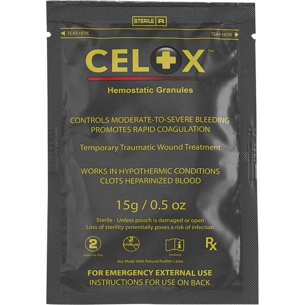 CELOX Hemostatic Granules, 15g Package
