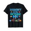 Mommy Of The Birthday Boy Aquarium Sea Animals Matching T-Shirt