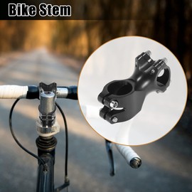 X AUTOHAUX 25.4 x 60mm BMX MTB Road Bike Bicycle Handlebar Stem Mountain Bike Short Stem Aluminum Alloy Black