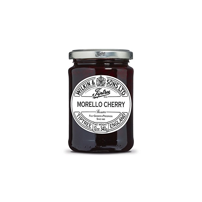 Tiptree Morello Cherry Preserve, 12 Ounce Jars (Pack of 6)