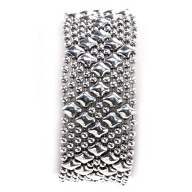 Liquid Metal by Sergio Gutierrez Antique Silver Bracelet B4-AS SG - SG Pouch included (8 Inches)
