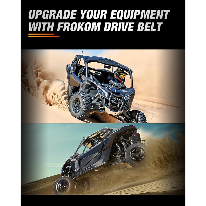Frokom Heavy-Duty CVT Drive Belt for Can-am X3/ XDS/XRS/MAX All