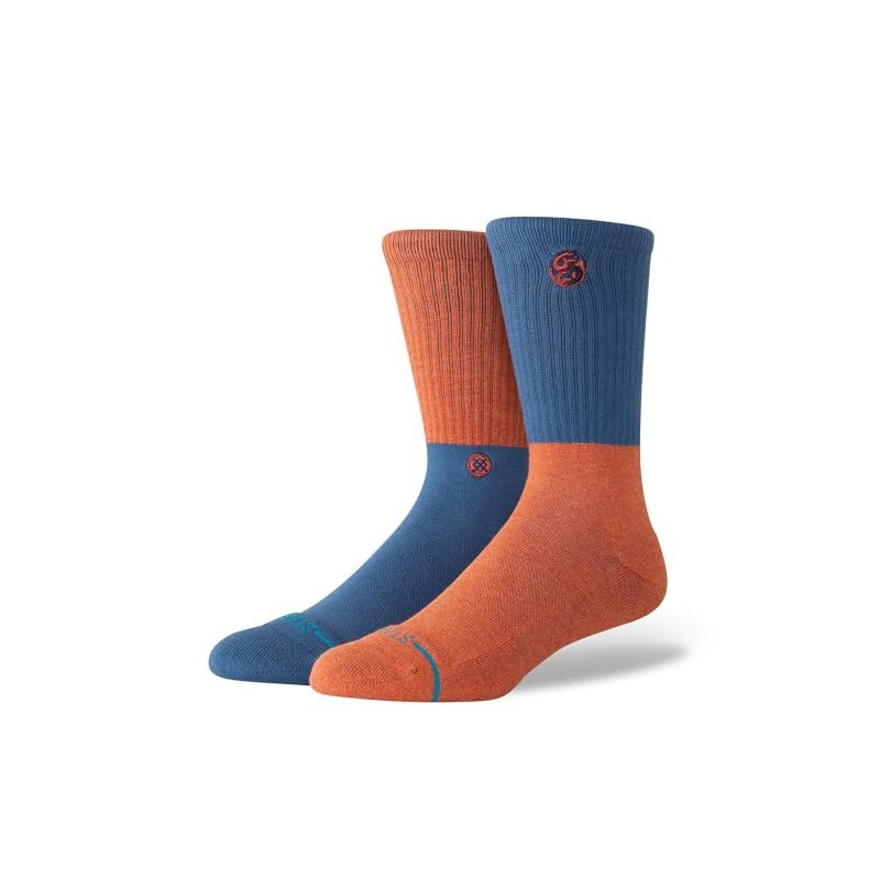 Stance, Unisex, Opposites Crew, Burnt Orange, Large