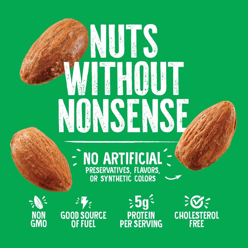 Emerald Nuts Dry Roasted Almonds (1-Pack) | 5 Oz Resealable