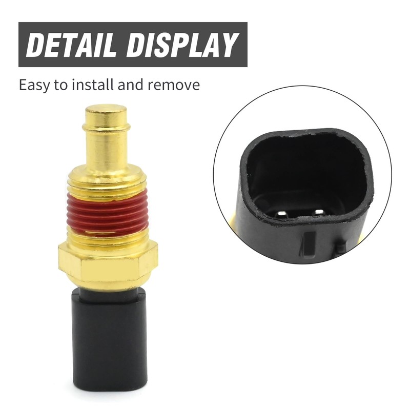 DUZFOREI 5149077AB Engine Water Coolant Temperature Sensor, Temperature Sensor Switch,