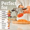 PriorityChef Large 15oz Potato Ricer with 3 Discs, Heavy Duty