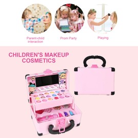 Children's Makeup Cosmetics Makeup Box Toy Stage Performance Eyeshadow Lip Gloss Blush Cosmetic Set Combination