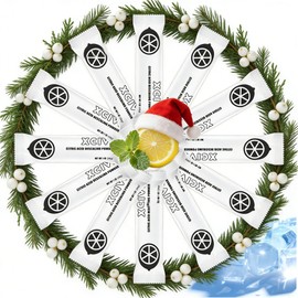 xcivi Ice Maker Descaling Powder Compatible with GE Profile Opal 2.0 Ultra Nugget Ice Maker, Citric Acid Descaling Powder Removes Mineral Deposits and Scale Build-up, Individually Packed (12)