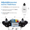 PYFK Upgraded Running Belt with Water Bottles, Hydration Belt for