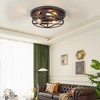 piano7797 13 inch Flush Mount Ceiling Light Fixtures,3-Light Modern Hallway