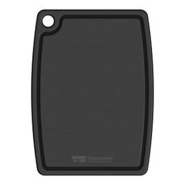 Greenworks Chopping Board Recycled Plastic 37x28cm Black