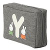 Miffy 30601204 Pouch Female Initial 30601204D Initial Y Gray [D]