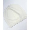 EILIZ - Gorro ligero unisex de cachemira 100% pura, Blanco,