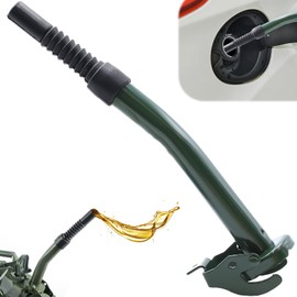 WYYFXY® Filling Neck Canister 26 cm Petrol Can Pourer Reserve Canister Pourer Petrol Fuel Canister Outlet Pipe Safety Outlet Pipe Petrol Can for 5, 10, 20 L Metal Canister