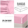 Fitted Bed Sheets King Size (150x200 cm) - Breathable Fitted