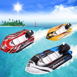 TOYANDONA 3pcs Bath Boat Toy Mini Inflatable Paddle Boat Wind Up Toys Bathtub Floating Toy Birthday Gifts for Boys Girls (Random Color)