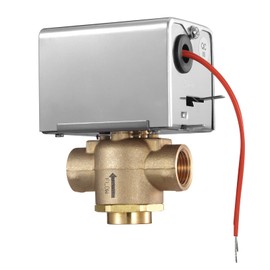 Valemo Motorised Zone Valve without Additional Micro Switch 3 Way DN15 Normally Closed 230VAC