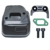 AUMEL Muffler w/Bracket Bolts Gasket Kit Fit Husqvarna 357XP 357