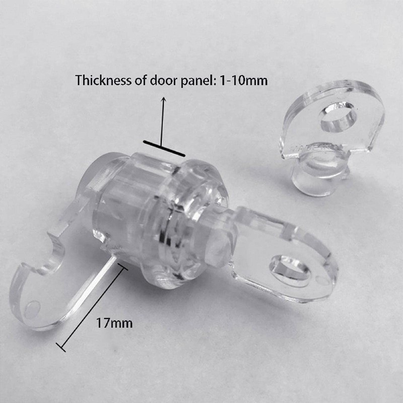 5 PCS Acrylic Plastic Security Cam Lock Latch Lock Display