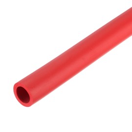 sourcing map Foam Tubing for Handle Grip Support, Pipe Insulation, 28mm ID 38mm OD 2m Length Red