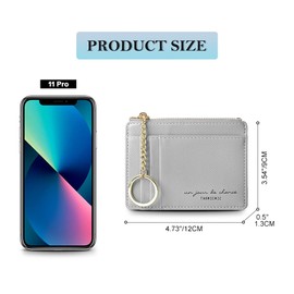 Gadom Ladies Purse, Card Wallet Holder PU Leather Christmas Gifts Small Coin Purse with RFID Blocking Protection for Women and Girls