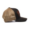 ARIAT Men's Embroidered Flag Snapback Cap, Brown