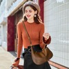Small Hobo Bags for Women Crescent Shoulder Purse Retro Trendy