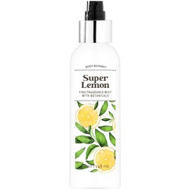 Body Botanic Super Lemon Fine Fragrance Mist 4 Fl Oz 118 mL - with plant extracts and an irresistible blend of sweet and tart lemon, lemon tree, lemon juice and zest