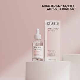 REVUELE Rice Extract Face Serum - Brightening and Uniforming, Improves Tone and Brightness, Radiant and Natural Skin, Light Texture and Quick Absorption 30ml