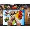 TMK Chopping Board Glass 30 x 22 cm with Water